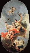 Giovanni Battista Tiepolo Triumph of ephy and Flora china oil painting reproduction